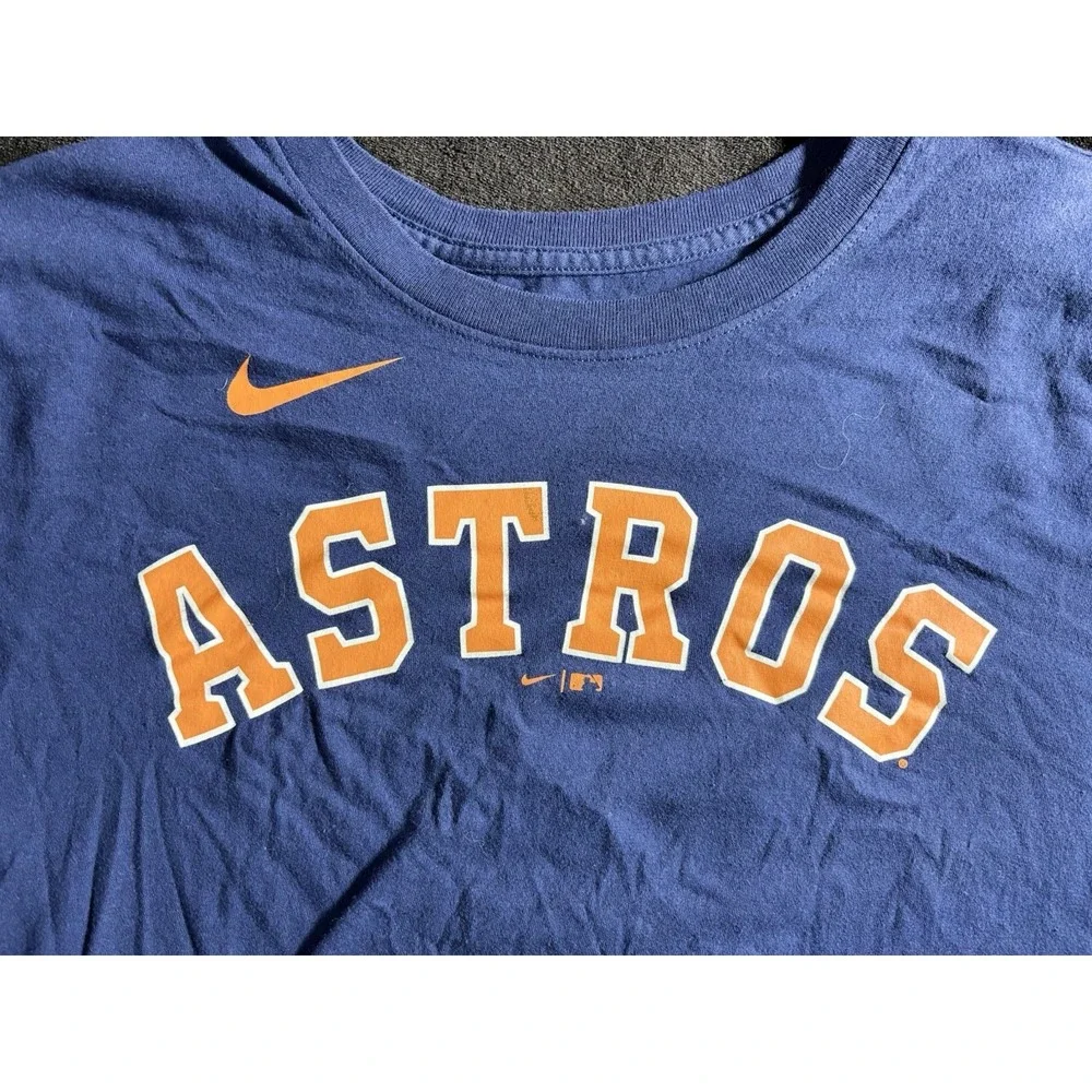 Houston Astros The Nike Tee Alex Bregman #2 Tee Shirt Mens Large - Picture 2 of 5